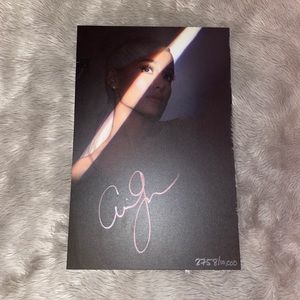 RARE Signed Ariana Poster